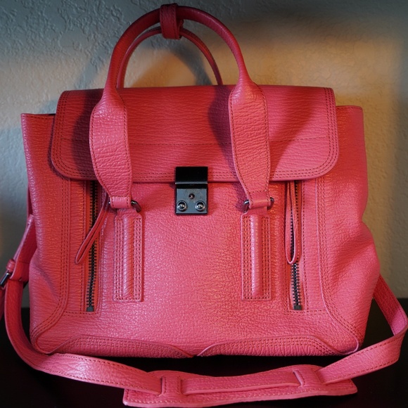 3.1 Phillip Lim Handbags - 3.1 Phillip Lim - Pashli Medium Satchel - Coral